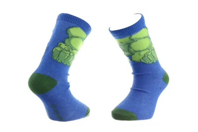Носки MARVEL HULK голубой детские 27-30 арт 83891648-5 (83891648-5)
