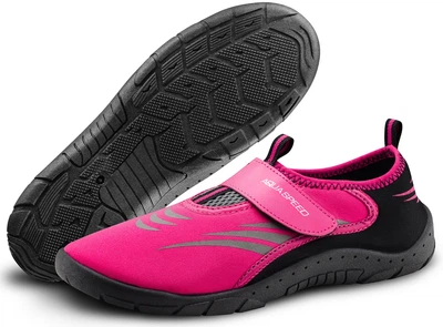Аквашузы Aqua Speed AQUA SHOE MODEL 27C 7619 розовый, серый, черный 35 (642-27C)