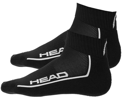 Носки Head ALL SPORTS PERFORMANCE QUARTER 2P черный мужские 39-42 (701229022-001)