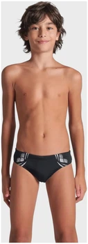 Плавки-слепые для мальчиков Arena POSEIDONIA SWIM BRIEFS черный, белый детские 128 см (009009-501)