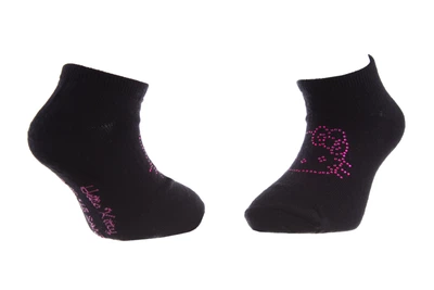 Носки HELLO KITTY TETE DE HK EN STRASS черный детские 27-30 арт 83846423-2 (83846423-2)