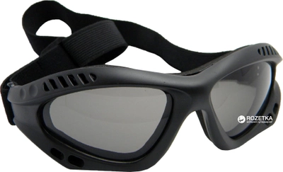 Защитные очки Strelok STR - 37 Темно-серые линзы (20037SRT)