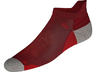 Носки Asics ROAD NEUTRAL ANKLE SINGLE TAB бордовый, серый унисекс 35-38 (150226-630)