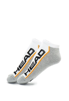 Шкарпетки Head Stripe Sneaker 2-Pack білий, сірий унісекс 35-38 (781008001-062)