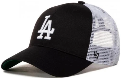 Кепка-тракер 47 Brand LA DODGERS BRANSON MESH чорний, білий Унісекс One Size (B-BRANS12CTP-BKC)