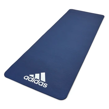 Фитнес-коврик для тренировок Adidas из пены NBR, 7 мм, синий