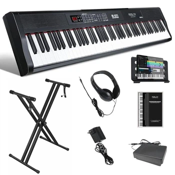Цифровое пианино Fesley FEP160 BK (стойка, педаль, пюпитр, наушники, блок питания)