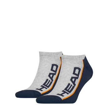 Шкарпетки Head PERFORMANCE SNEAKER 2PPK UNISEX синій, сірий унісекс 35-38 (781008001-870)