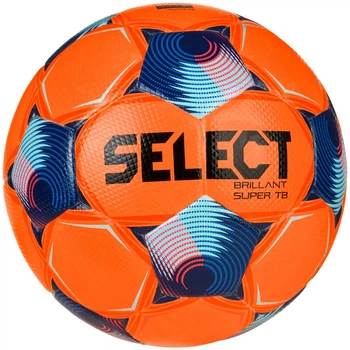 Мяч футбольный Select BRILLANT SUPER FIFA TB v25 оранжевый, синий 5 (361500-662)