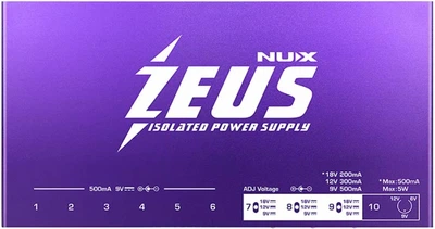 Блок питания для гитарных педалей NUX NIP-Z10 Zeus