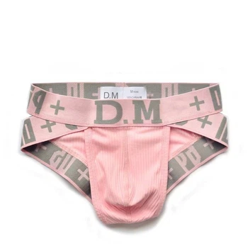 Трусы брифы мужские D.M 04-2781 M цвет розовый