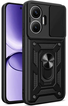 Чехол Camshield c кольцом-подставкой на Poco F7 / black
