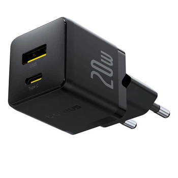 Зарядное устройство Baseus USB/Type-C QC/PD 20W Palm Fast Charger Black P10111608113-00 (Baseus_P10111608113-00)