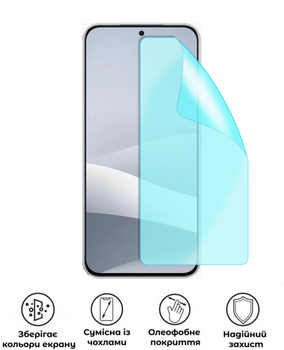Защитная гидрогелевая глянцевая пленка Grade B на экран смартфона Meizu Note 16 Pro