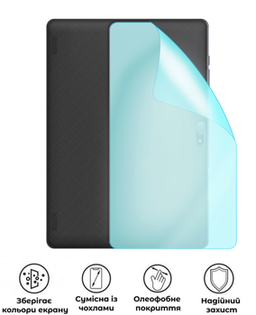 Защитная гидрогелевая матовая пленка Grade B на корпус планшета Logicom Tab 130