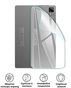 Защитная полиуретановая глянцевая пленка Extreme Armor на корпус планшета Archos T105 FHD