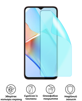 Защитная гидрогелевая глянцевая пленка Grade A на экран смартфона Coolpad CP12 Neo