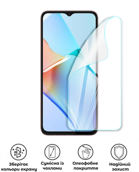 Защитная полиуретановая глянцевая пленка Simple Armor на экран смартфона Coolpad CP12 Neo