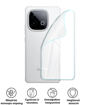 Захисна поліуретанова глянцева плівка Edge Armor на корпус смартфона Vivo IQOO Z10