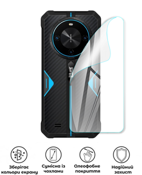 Захисна поліуретанова глянцева плівка Medium Armor на корпус смартфона iHunt Titan P10000 Pro