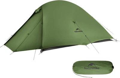 Namiot ultralekki dwuosobowy Naturehike Cloud Up Pro Ciemnozielony CNK2350WS020 (6927595798737)