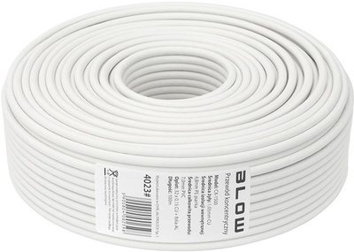 Кабель коаксіальний Blow CX-1500 100 м White (5900804002598)