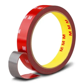 Клейка двостороння стрічка Adhesive Tape ширина 10 мм довжина 3 метри