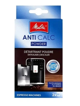 Порошок Melitta AntiCalc для удаления накипи в кофемашинах — 2×40 г