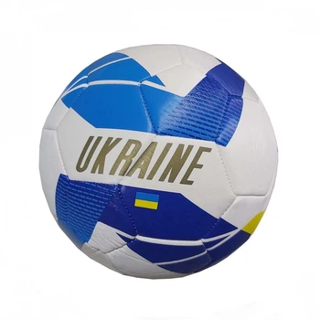 Мяч футбольный Ukraine размер 5 Blue/Yellow 14955333