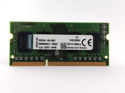 Оперативна пам'ять для ноутбука SODIMM Kingston DDR3 2Gb 1333MHz PC3-10600S (KVR13S9S6/2) 12850 Б/У
