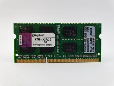 Оперативная память для ноутбука SODIMM Kingston DDR3 2Gb 1066MHz PC3-8500S (KTH-X3A/2G) 11989 Б/У