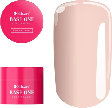 Żel budujący do paznokci Silcare Base One Cover Medium 50 g (5902560565751)