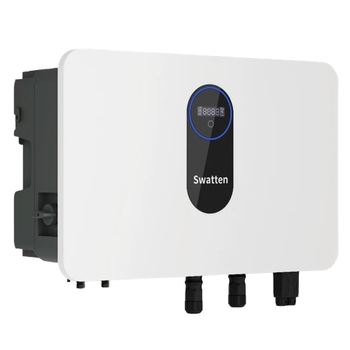 Гібридний сонячний інвертор SWATTEN SiH-6kW-SL 6kw (LV), IP65, однофазний низьковольтний чиста синусоїда, Білий