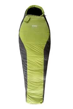 Спальный мешок кокон Tramp Fjord Regular UTRS-094R-L левый 200×80/50 см green/grey