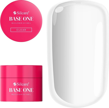 Żel budujący do paznokci Silcare Base One Clear 50 g (5902560565713)