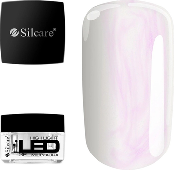 Гель для нарощування нігтів Silcare High Light Milky Aura 15 г (5902560567007)