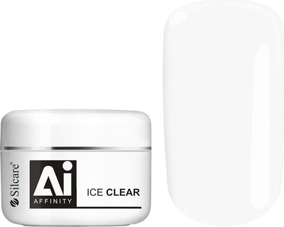 Гель для нарощування нігтів Silcare Affinity Ice Clear 100 г (5902560557633)
