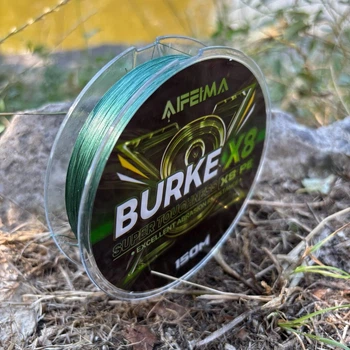 Шнур для спиннинга Feima Burke X8 150 м 0.10 мм 9 кг плетеный универсальный для щуки и судака