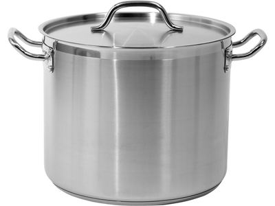 Garnek Yato z pokrywką ze stali nierdzewnej 32 x 26 cm 20.9 l (5906083860041)