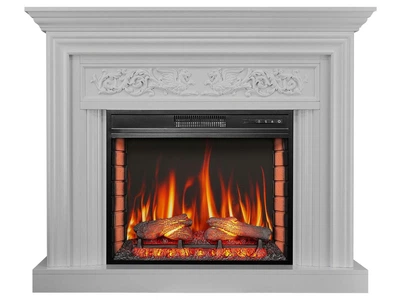 Электрокамин ArtiFlame Monferrato AF28S белый