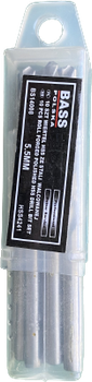 Zestaw wierteł Bass Polska HSS 4241 ze stali walcowanej 5.5 mm 9764 10 szt. (5902067628560)
