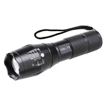 Фонарь светодиодный Cree XML-T6 для охоты рыбалки 800лм алюминиевый (116413)