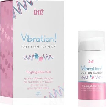 Рідкий вібратор Intt Vibration Cotton Candy 15 мл (ROZ6501053652)