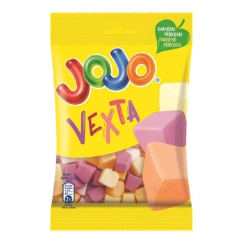 Цукерки желейні JOJO Vexta з фруктовими смаками 80 г. (8593893738225)