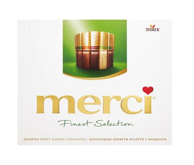 Цукерки Merci Мигдаль 250 г.(4014400917956)