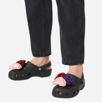 Chodaki damskie Classic Rosette Clog