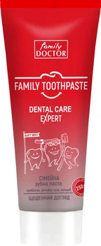 Сімейна зубна паста Family Doctor Dental Care Щоденний догляд 250 г (4823080004333)