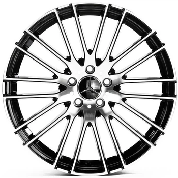 Литі диски Replica Mercedes (MR143) R19 W8.5 PCD5x112 ET35.5 DIA66.45 (gloss black machined face)