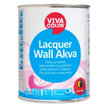 Лак для дерев'яних стін і стель Vivacolor Lacquer Wall Akva 0,9 л