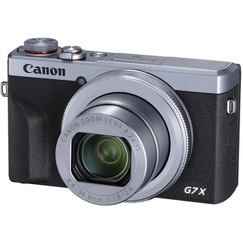 Компактный фотоаппарат Canon PowerShot G7 X Mark III Silver (3638C002)